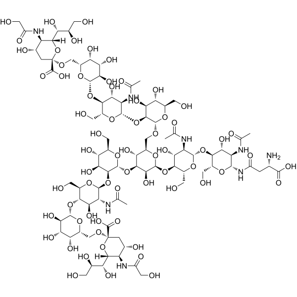 Neu5Gcα(2-6) N-Glycan-Asn 82516-83-4